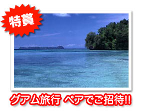 特賞…グアムペア旅行